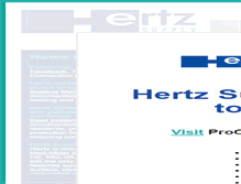 Tablet Screenshot of hertzsupply.com